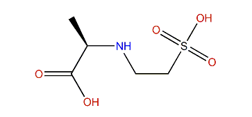 (2R)-2-(2-Sulfoethylamino)-propanoic acid